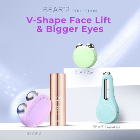 เครื่องยกกระชับหน้า FOREO BEAR 2 Lavender_10